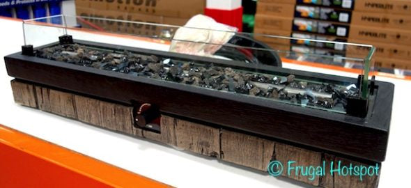 Northwood Collection Rectangular Gas Tabletop Firebowl