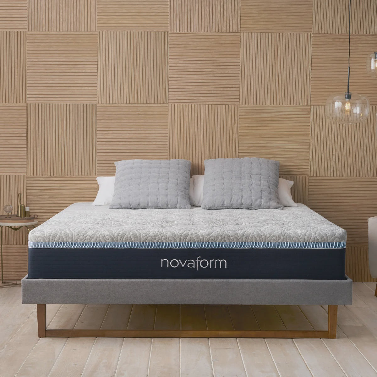 Novaform 35.6 cm (14 in.) Serafina Pearl Cool Comfort Gel Memory Foam Mattress Queen