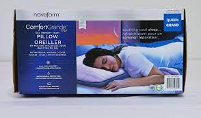 Novaform Comfort Grande Gel Memory Foam Pillow Queen