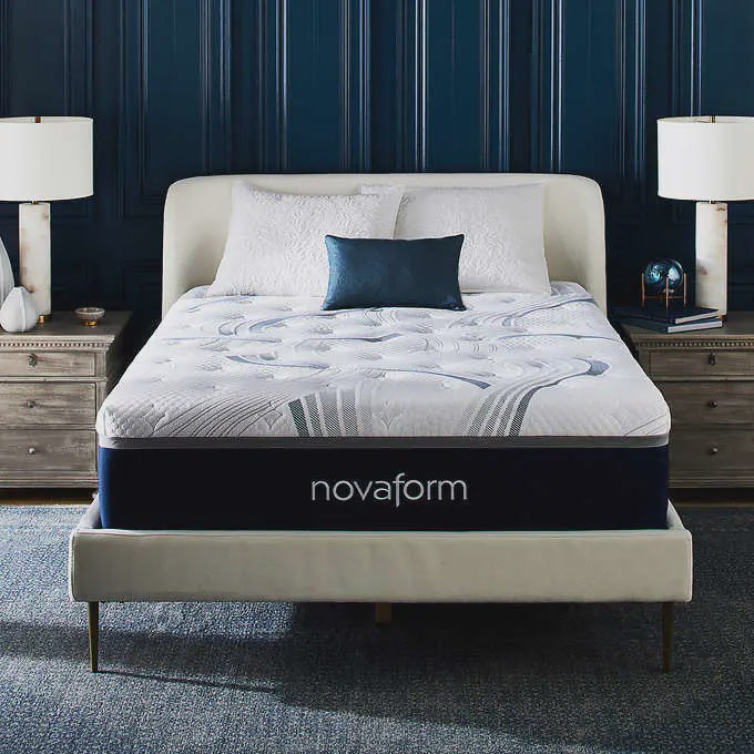 Novaform ComfortGrande Advanced 35.6 cm (14 in.) Gel Memory Foam Queen Mattress