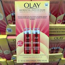 Olay Regenerist Sun Protection SPF30 Micro Sculpting Cream 2 x 50 mL