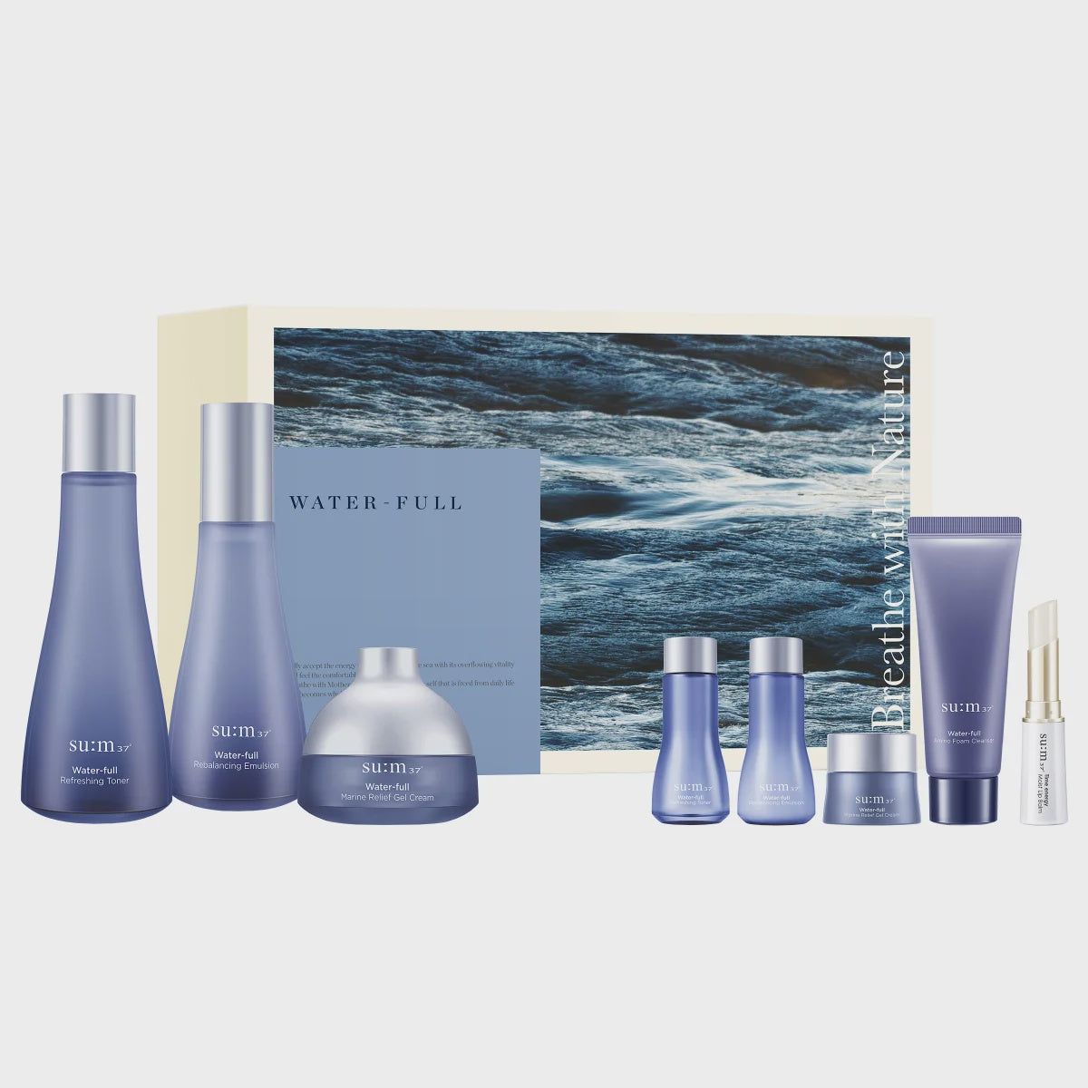 SUM37 Water-full Special Gift Set, 8-pieces