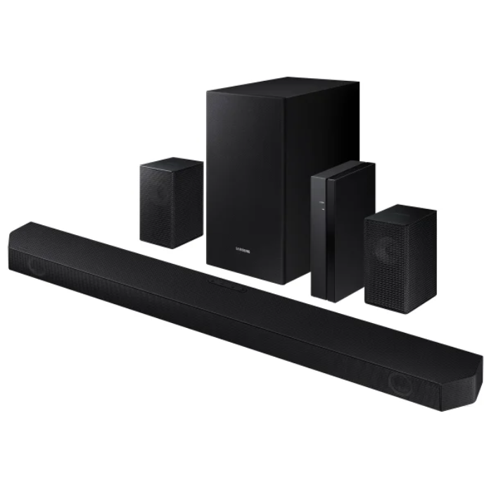 Samsung HW-Q67CB/ZA 5.1 Channel Soundbar With Dolby Digital Audio & Rear Speaker Kit Included