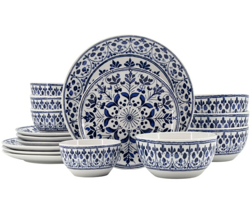 Mikasa 16-Piece Radiance Porcelain Dinnerware Set