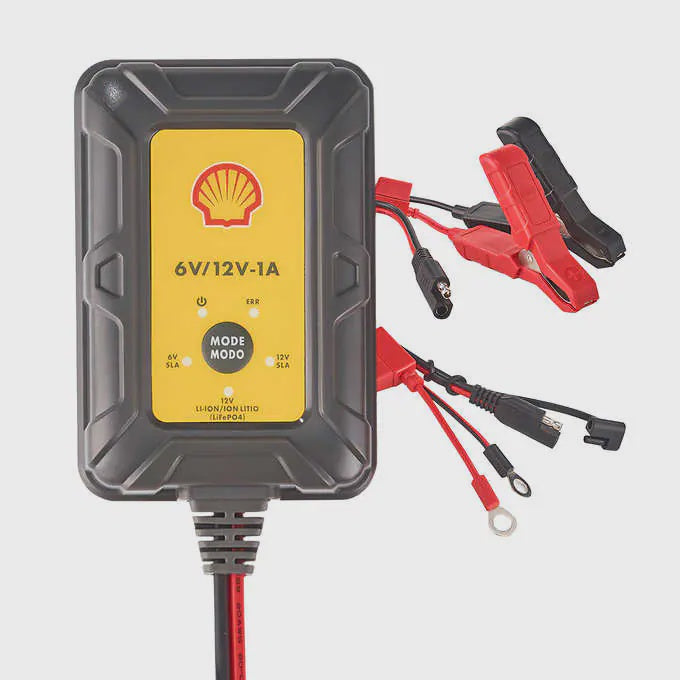 Shell SBC100 1 Amp Battery Charger and Maintainer