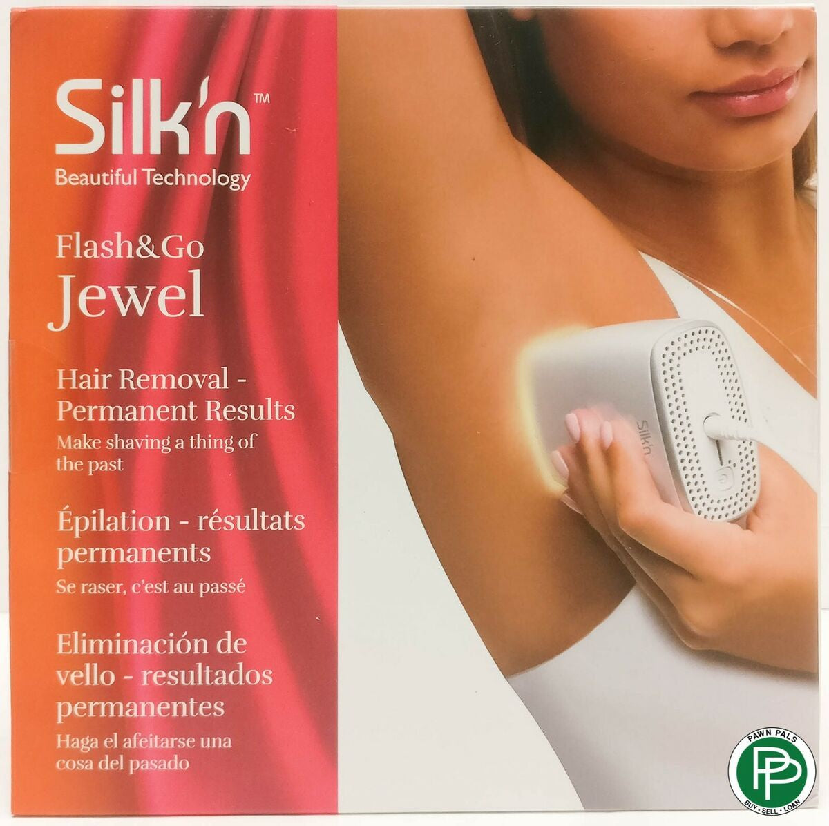 Silk'n Flash & Go Jewel Hair Removal Device