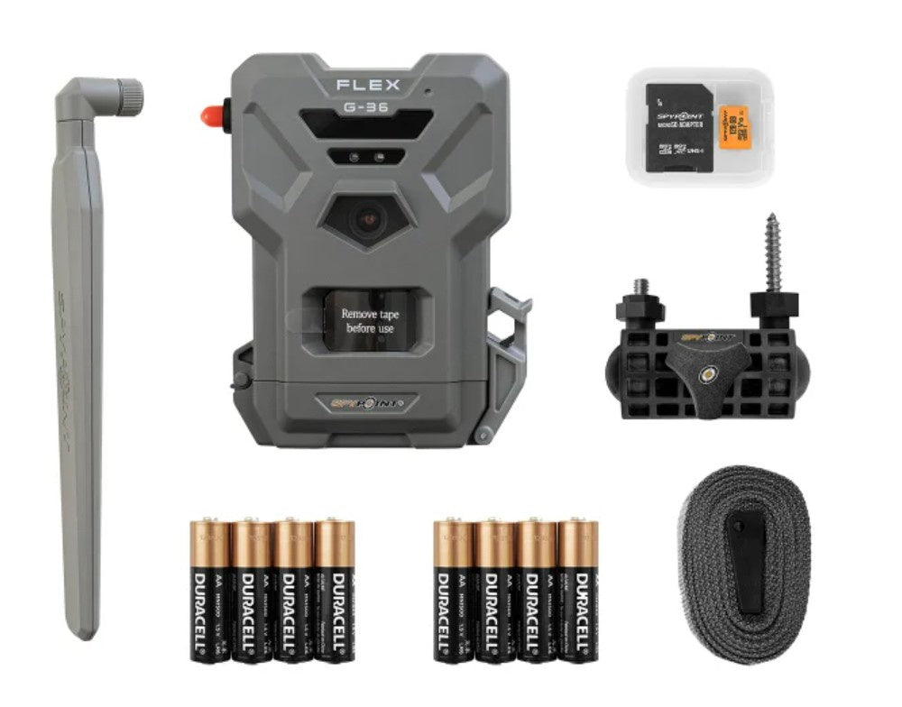 Spypoint Flex G36 Cellular Trail Camera Bundle