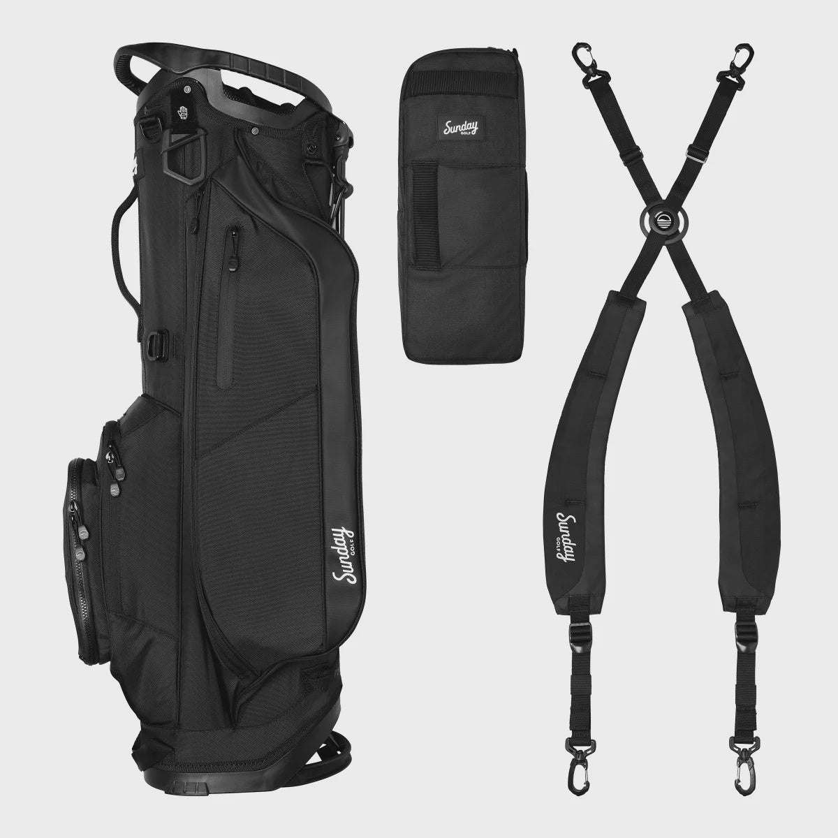 Sunday Golf Pacific 14 Club Golf Stand Bag With 6 Can Cooler
