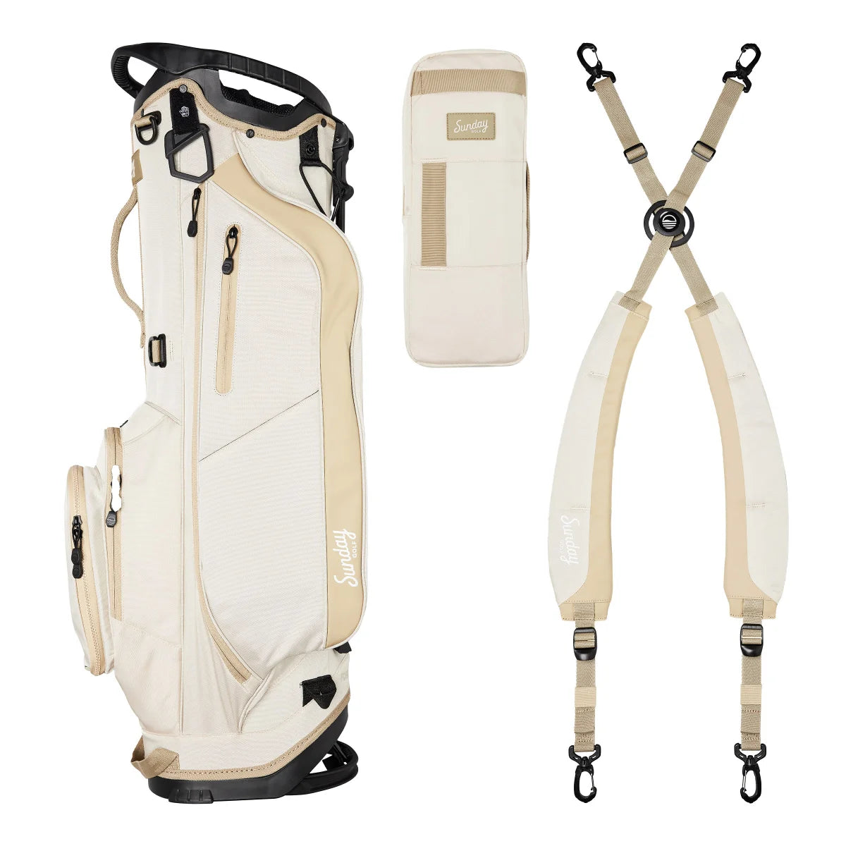 Sunday Golf Pacific 14 Club Golf Stand Bag With 6 Can Cooler