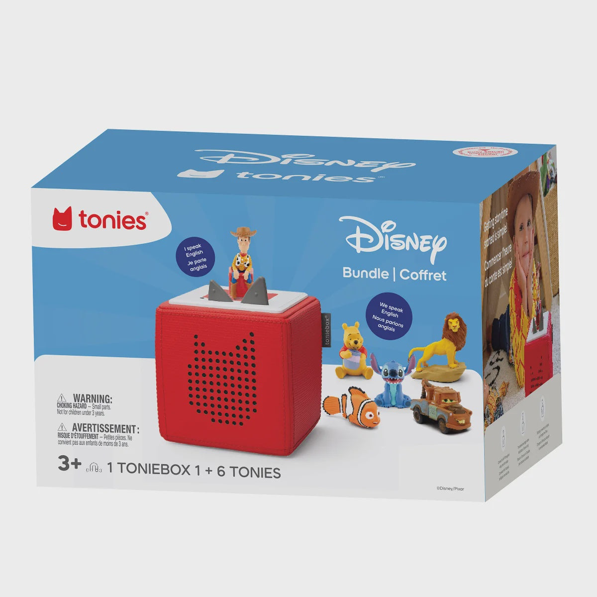 Tonies - Classic Pixar Toniebox Bundle - English