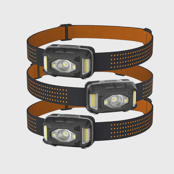 Duracell Hybrid Headlamp 3-pack 650 Lumens