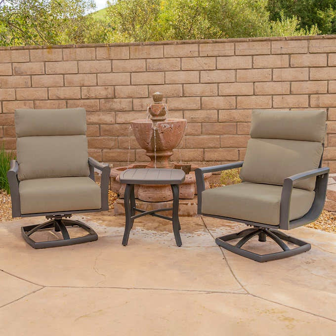 Rockport 3-piece Patio Conversation Set