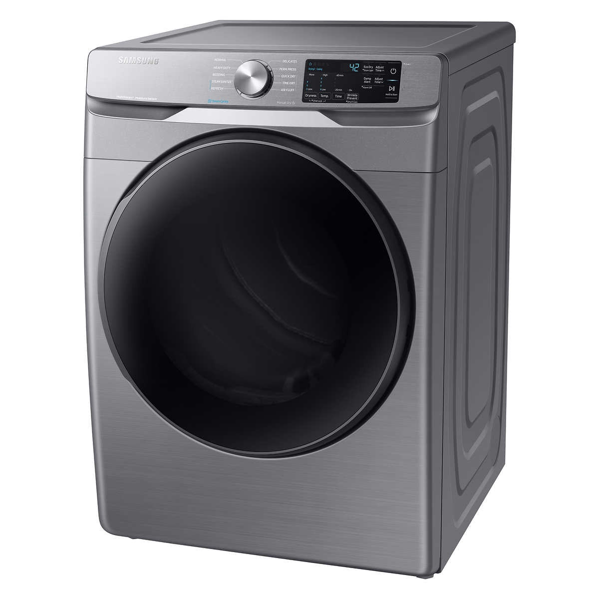 Samsung 7.5 Cu. Ft. Platinum Electric Dryer With Steam Sanitize