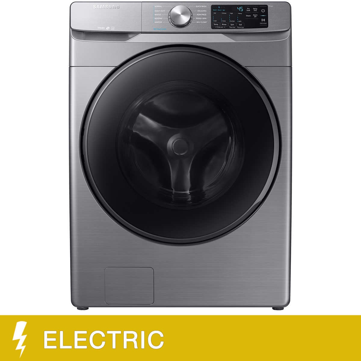 Samsung 5.2 Cu. Ft. Platinum Front Load Washer With Steam