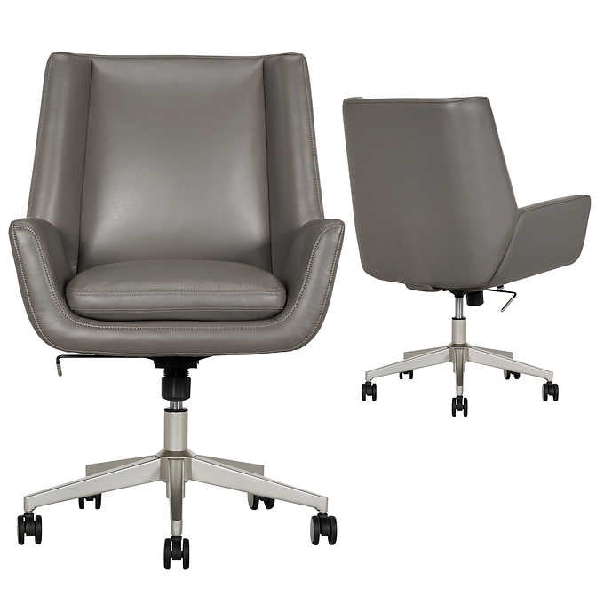 Thomasville Mid-back Manager Office Chair, Grey