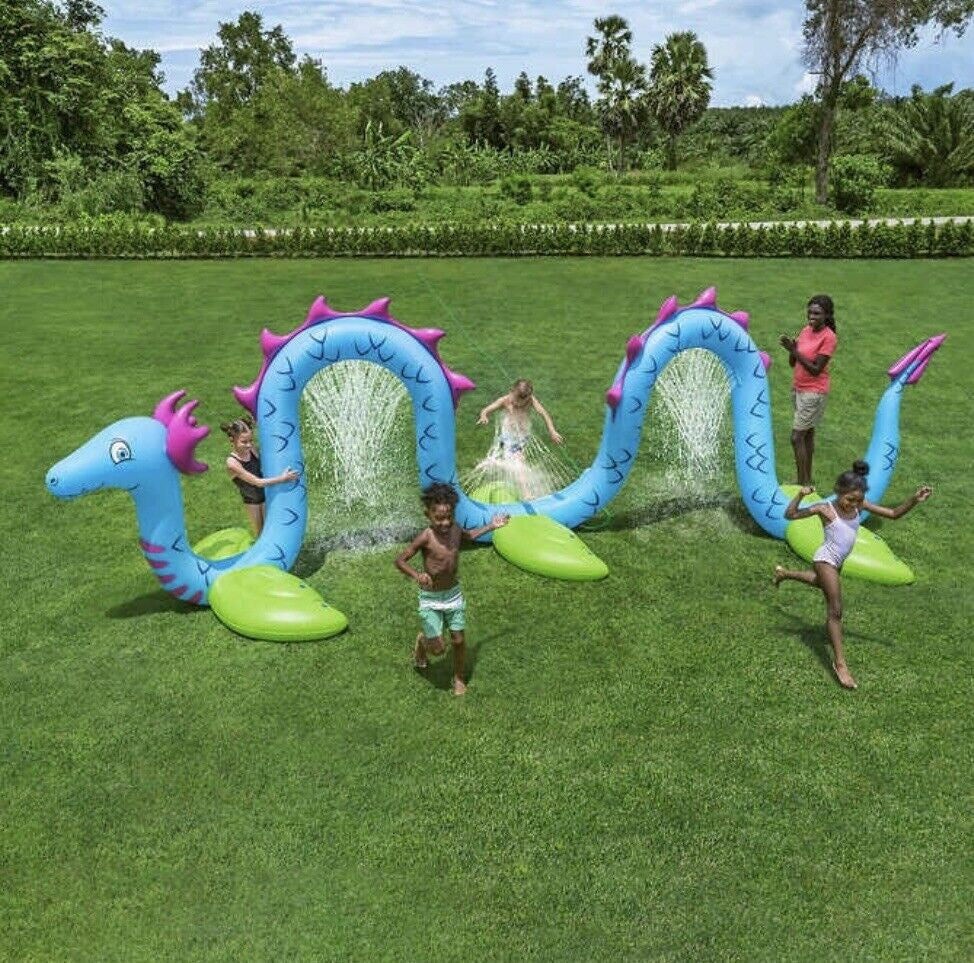 Giant Sea Serpent Kids Inflatable Sprinkler