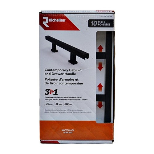 Richelieu Contemporary Cabinet and Drawer Handle * Clearance