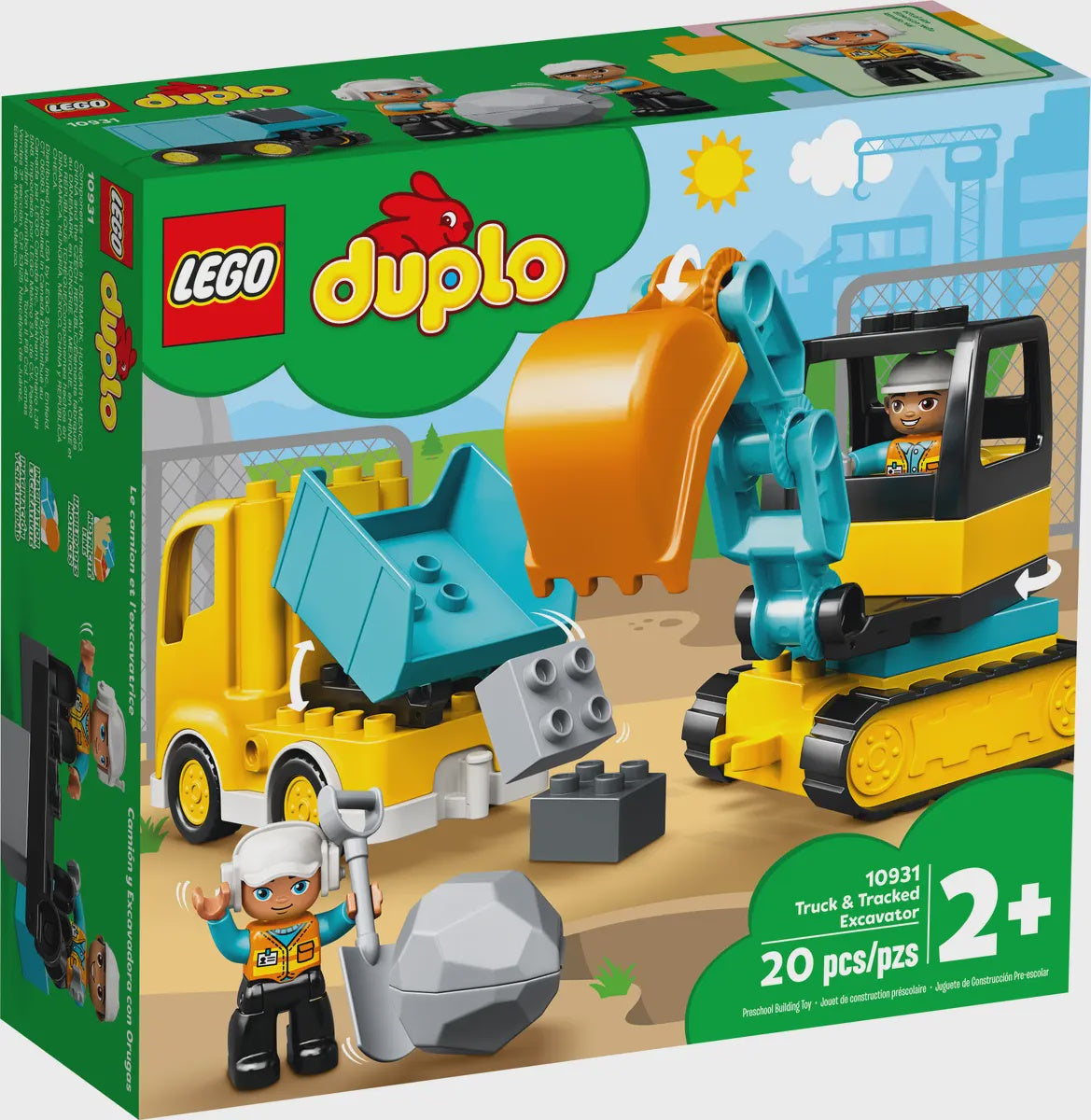 LEGO® Duplo Truck & Tracked Excavator