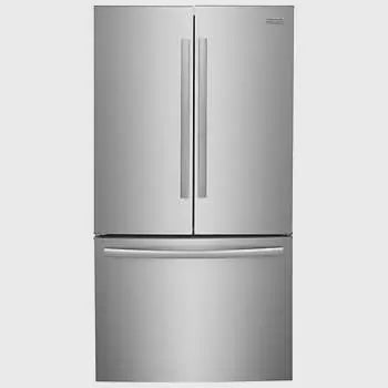 Frigidaire Gallery 36in 23.3 cu ft. Stainless Steel Counter-Depth French Door Refrigerator with Adjustable Temp Drawer