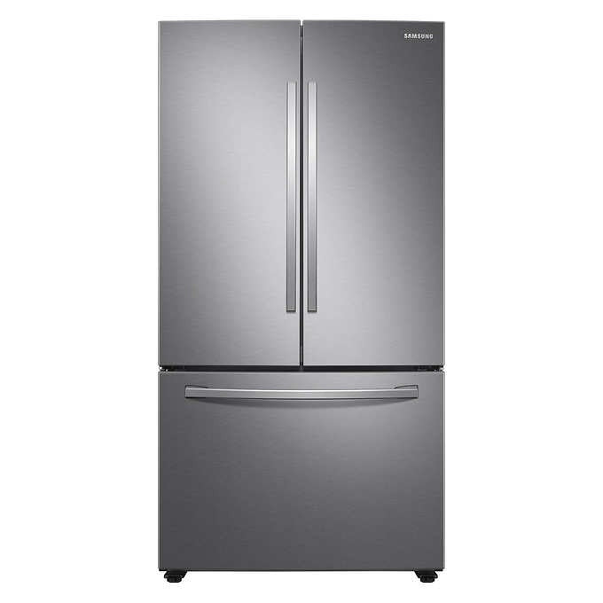 Samsung 36 in. 28.2 cu. ft Stainless Steel French Door Refrigerator with Space Max Technology and Internal Water Dispenser