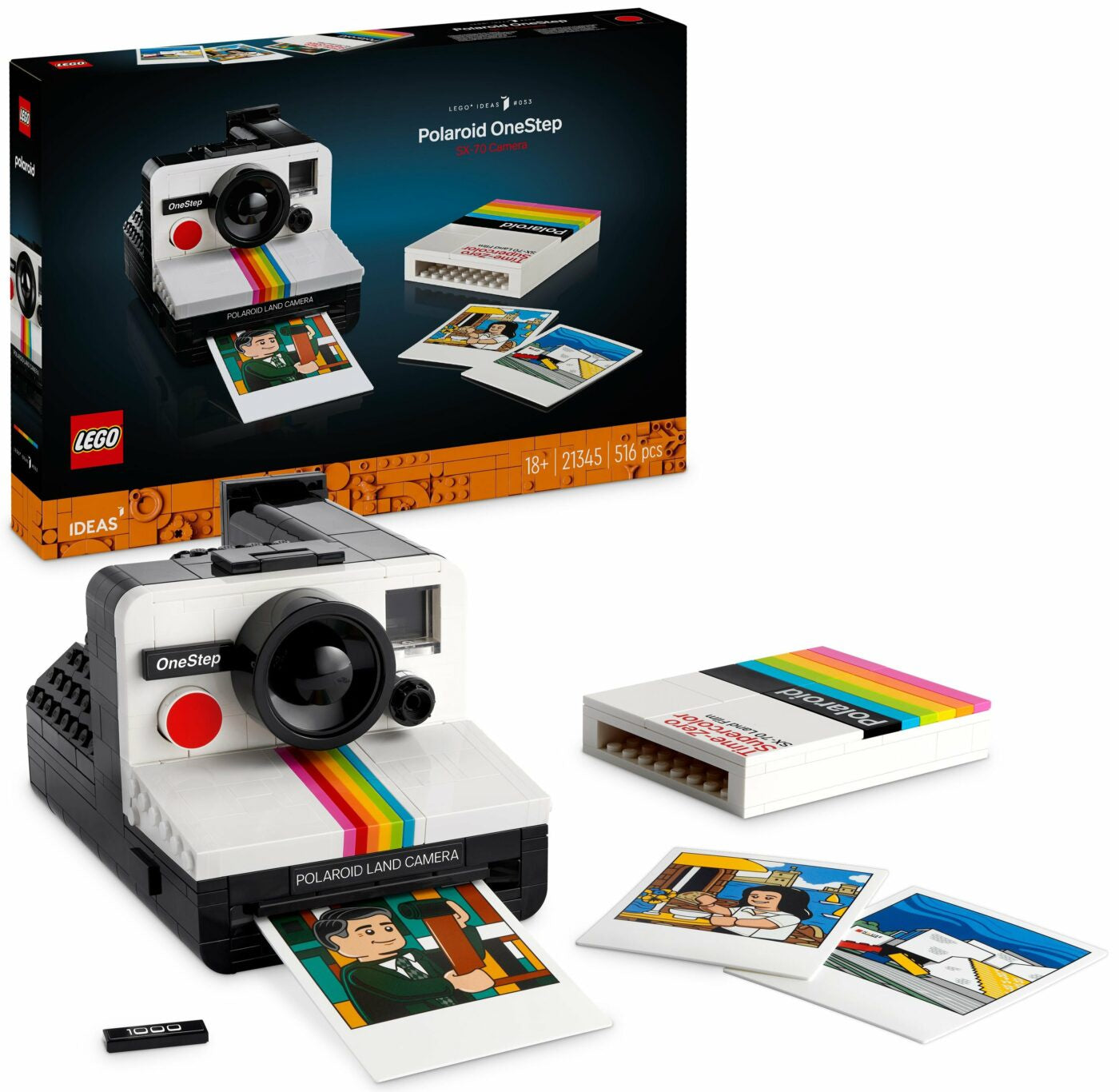 LEGO® Polaroid OneStep SX-70 Camera 21345