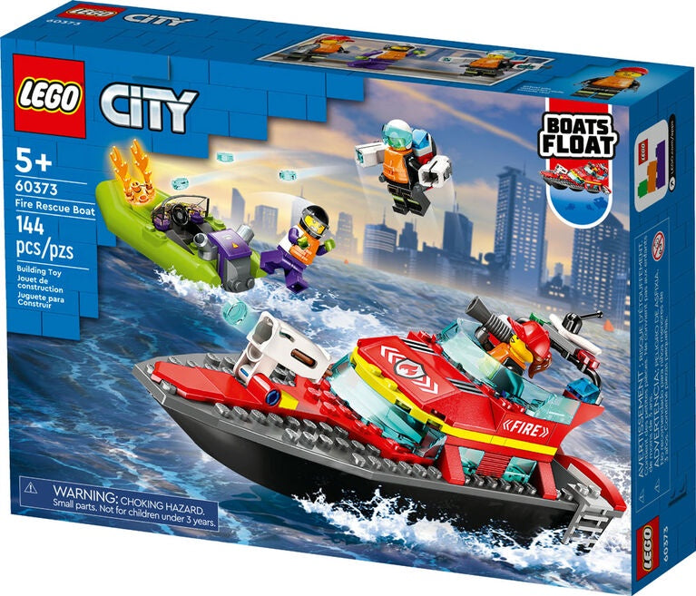 LEGO® City  Fire Rescue Boat 60373