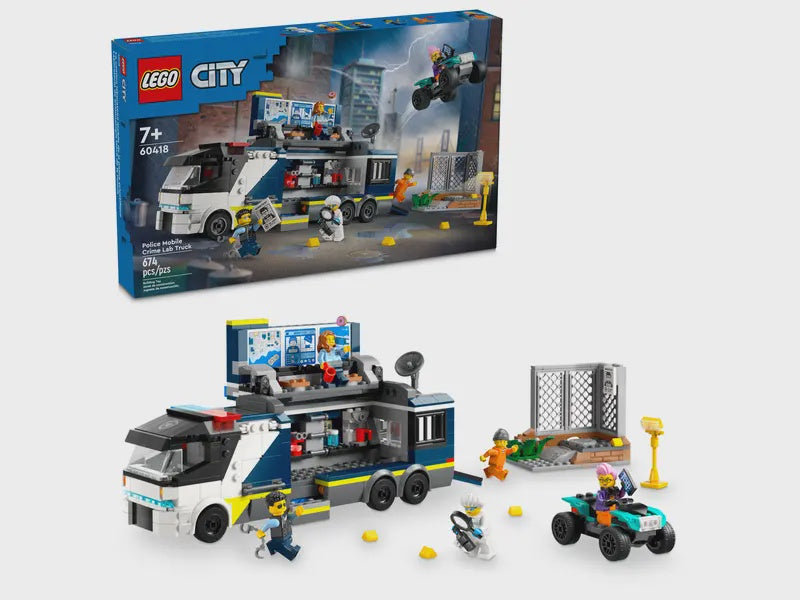 LEGO® City Police Mobile Crime Lab Truck 60418