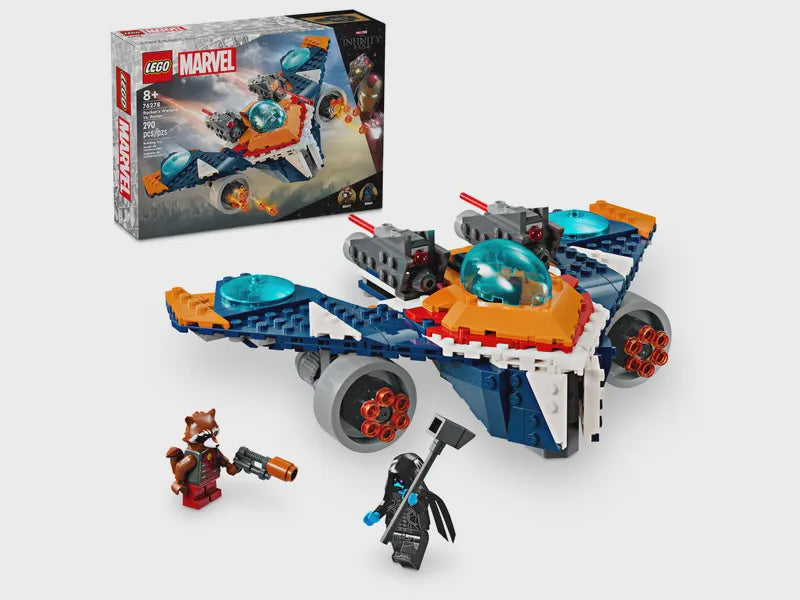 LEGO® Marvel Rocket’s Warbird vs. Ronan 76278