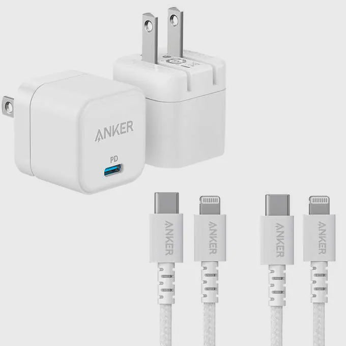 Anker Fast Charging Kit for Iphone and Ipad