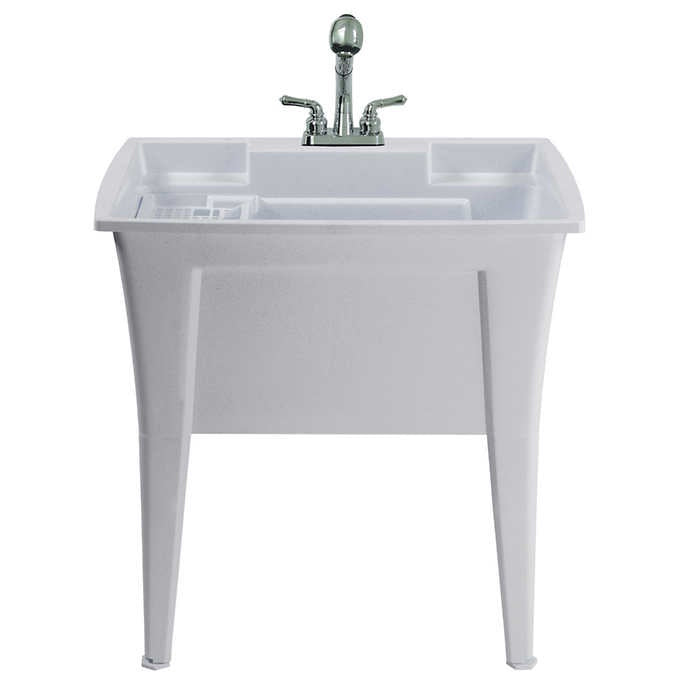 Appollo Genko Utility Sink with Faucet, 32 in.