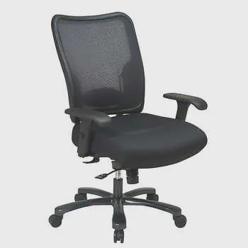 Big and Tall Double Air Grid Back Ergonomic Office Chair