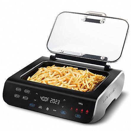 Gourmia FoodStation Smokeless Grill & Air Fryer