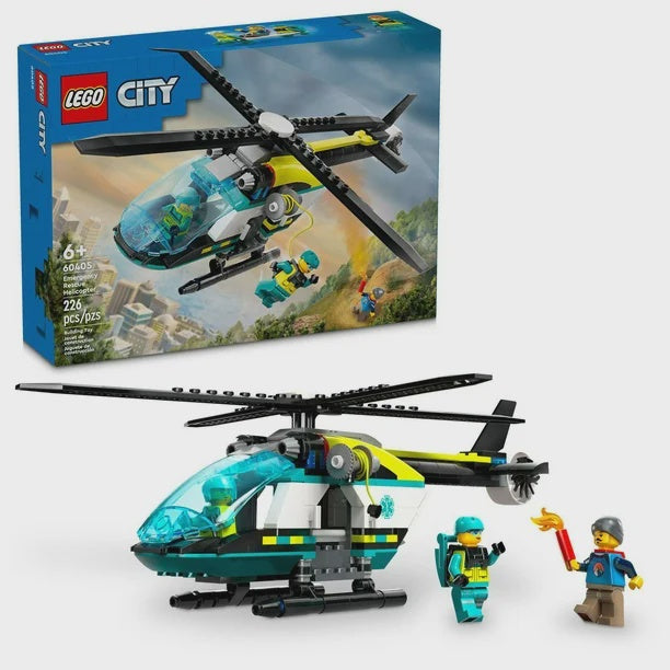 LEGO® City Emergency Rescue Helicopter 60405