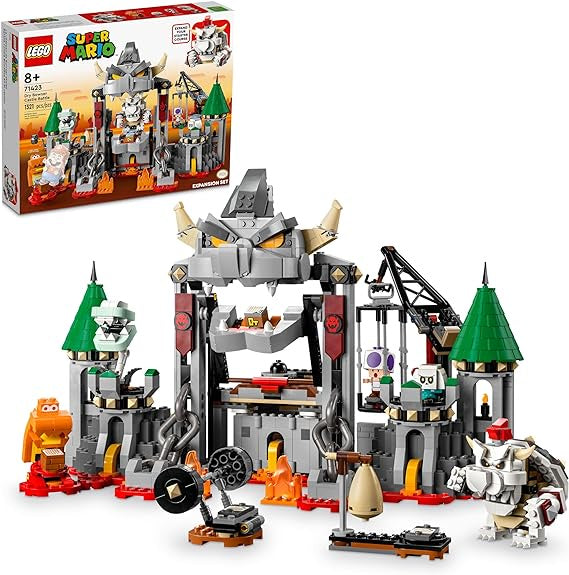 LEGO® Super Mario Dry Bowser’s Castle Boss Battle Expansion Set 71423