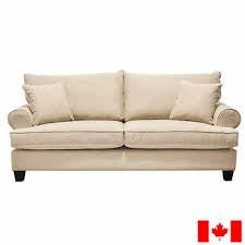 Minhas Laurent Malt Traditional Polyester Sofa, Beige