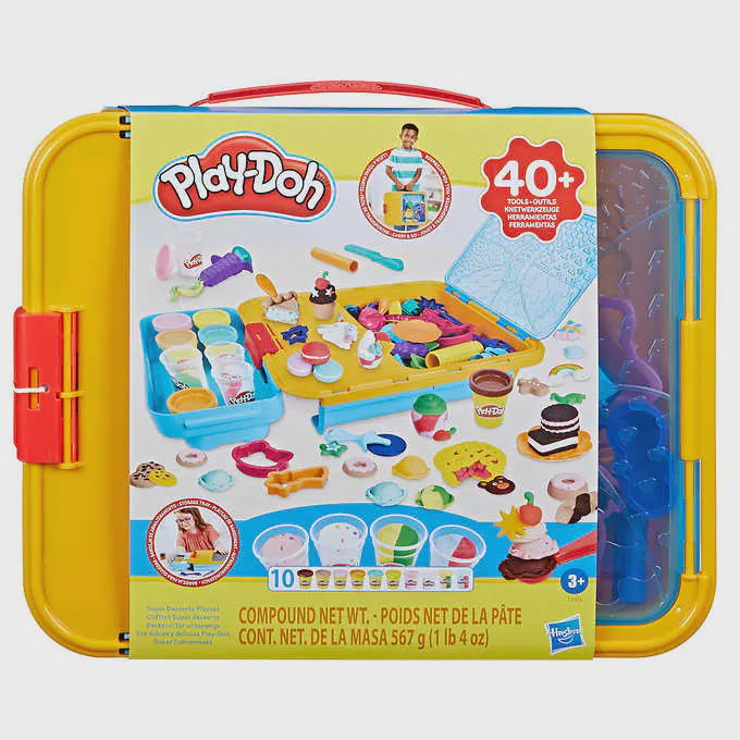 Play-Doh Super Dessert Playset Carrycase