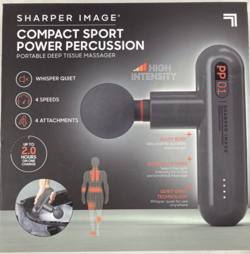 Sharper Image Compact Sport Power Percussion Massager