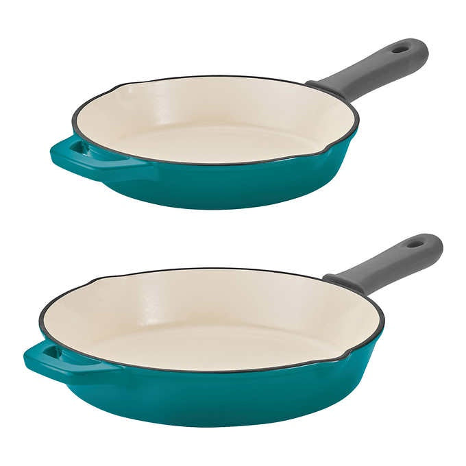 Tramontina Skillets Enameled Cast Iron 2pc