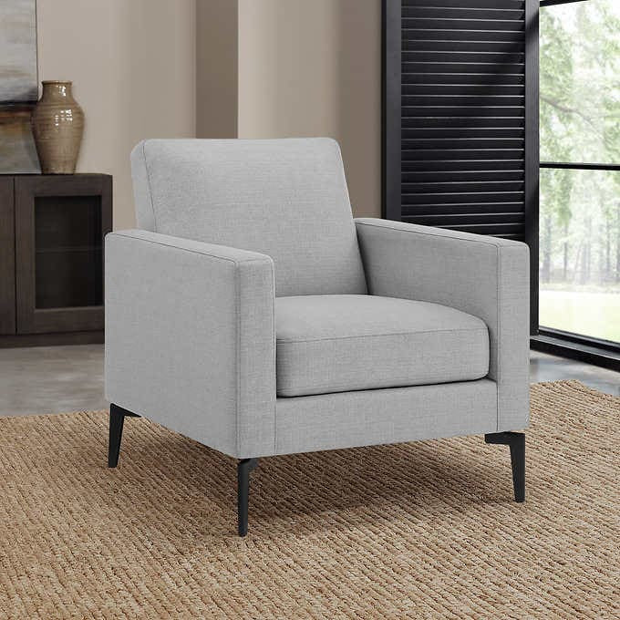 Lillian August Modern Fabric Accent Chair