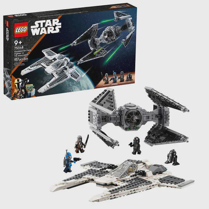 LEGO® Star Wars Mandalorian Fang Fighter vs TIE Interceptor