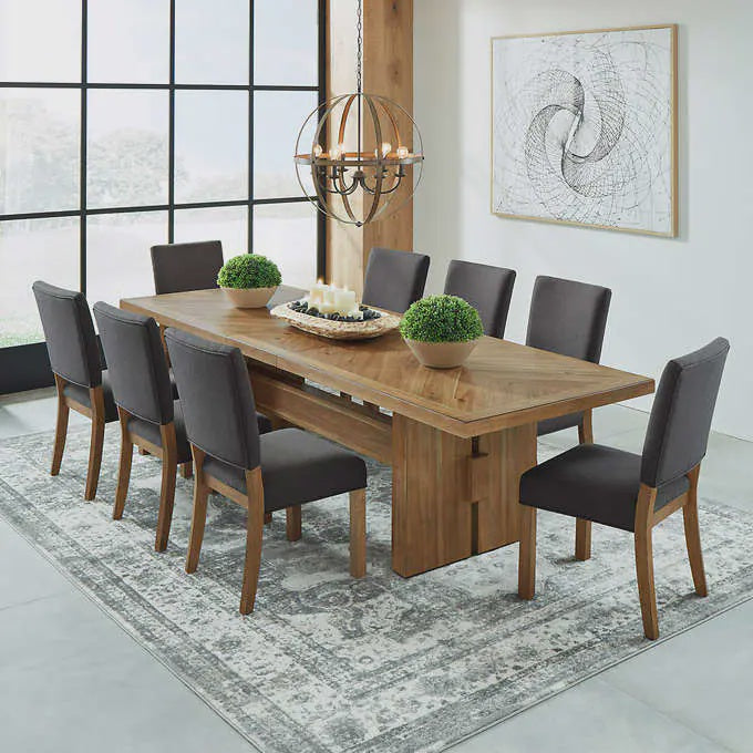 Zealand 9-piece Dining Table Set