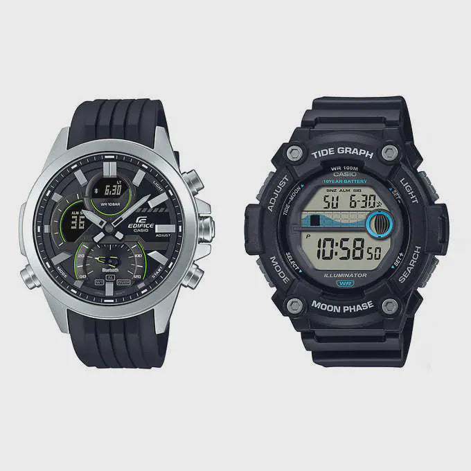 Casio Work and Play Men’s 2-watch Bundle COSFD2023F