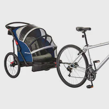 Schwinn Joyrider Two Seat Bike Trailer