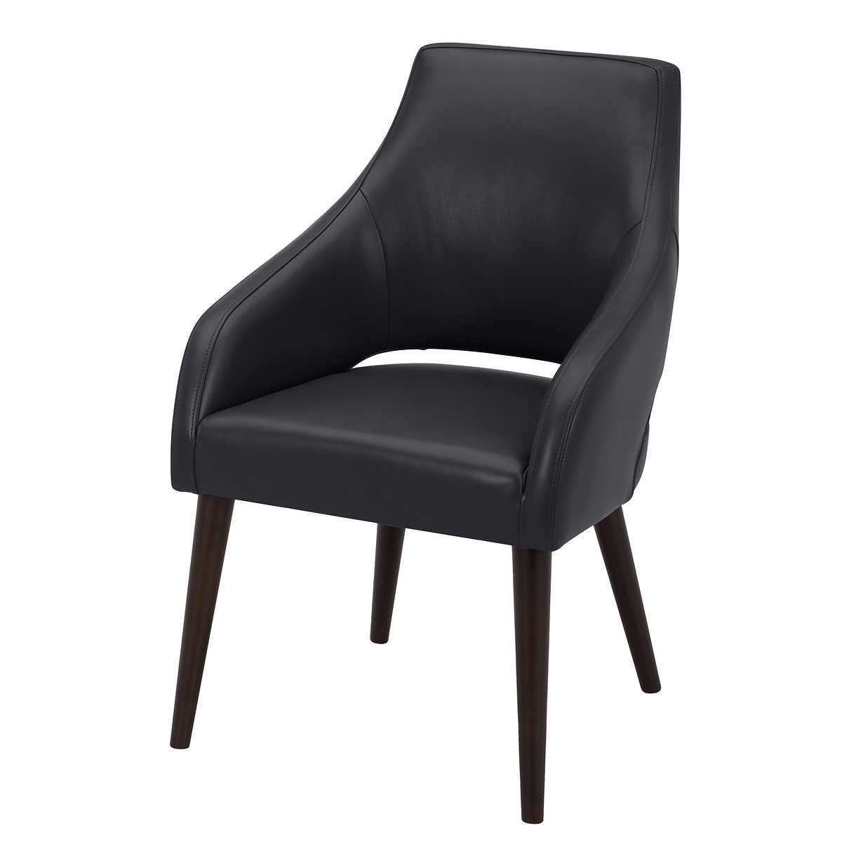 Aiden & Ivy Top Grain Leather Dining Chair