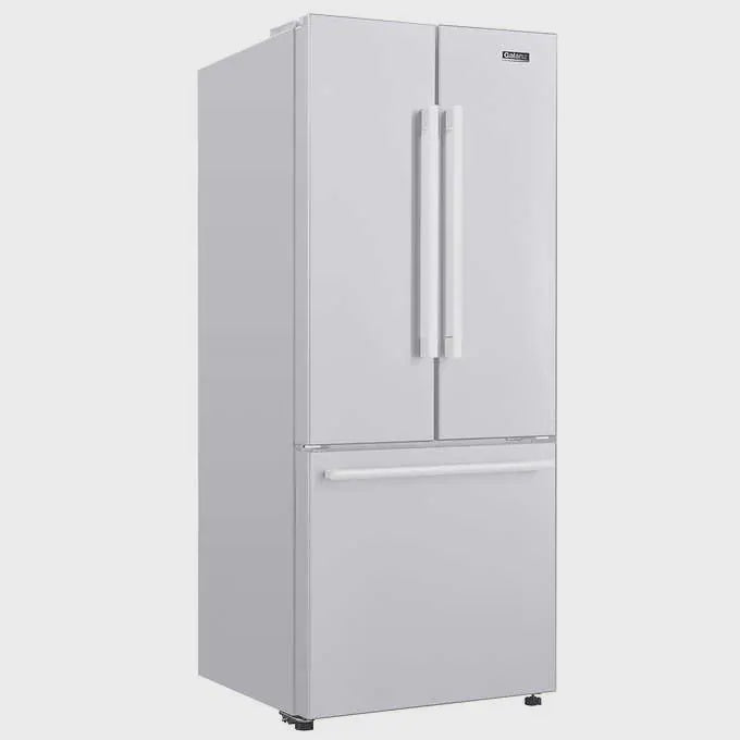 Galanz 28 in. 16 cu.ft. White French Door Refrigerator