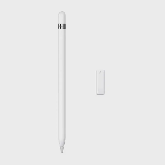 Apple Pencil with USB-C to Apple Pencil Adapter, 1st Gen., White